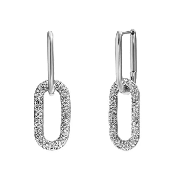 Kolczyki LUNE silver