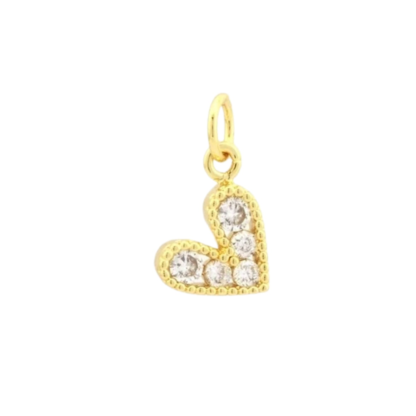 Charms SHINE HEART clear