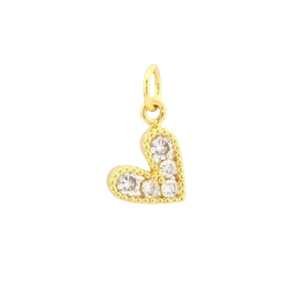 Charms SHINE HEART clear