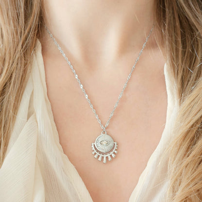 Naszyjnik MISTIC EYE silver