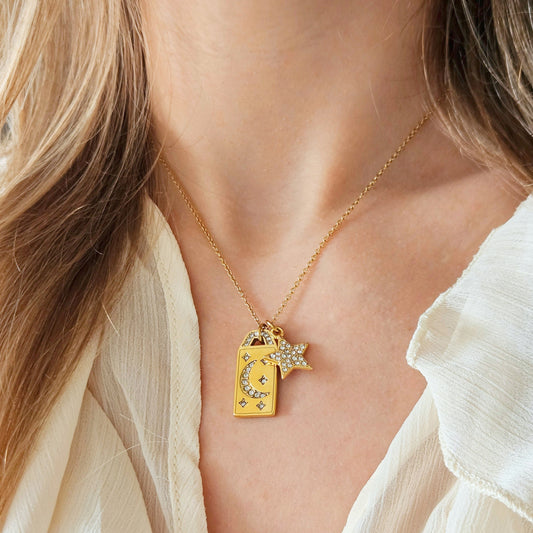 Naszyjnik MOON & STAR