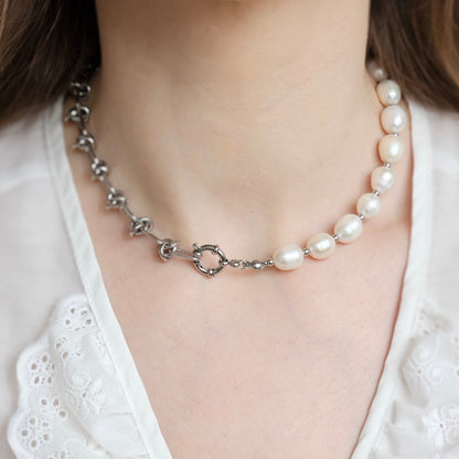Naszyjnik OCEAN DROP silver
