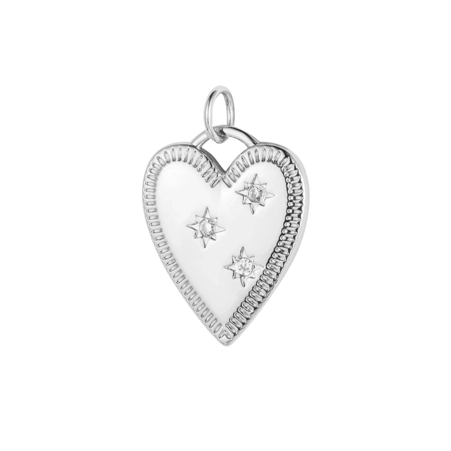 Charms HEART silver