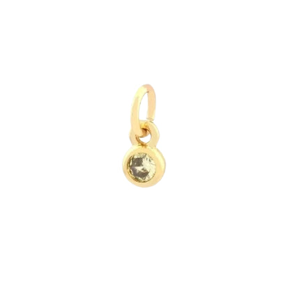 Charms YELLOW CRYSTAL