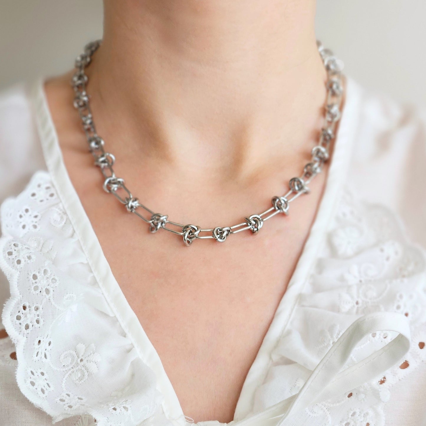 Łańcuszek TIDE silver