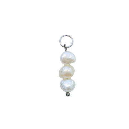 Charms PEARL LINE silver