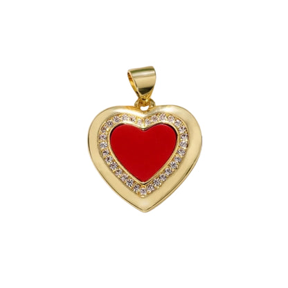 Charms RED HEART