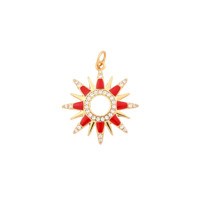 Charms RED SUN