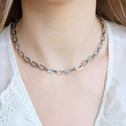 Łańcuszek LUME silver