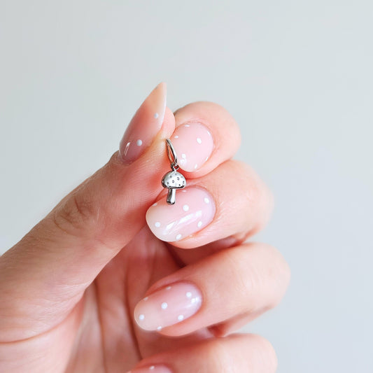 Charms MINI MUSHROOM silver