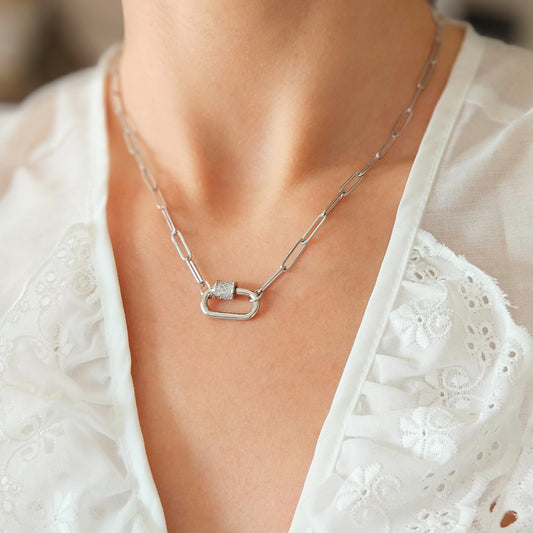 Naszyjnik SUBTEL silver