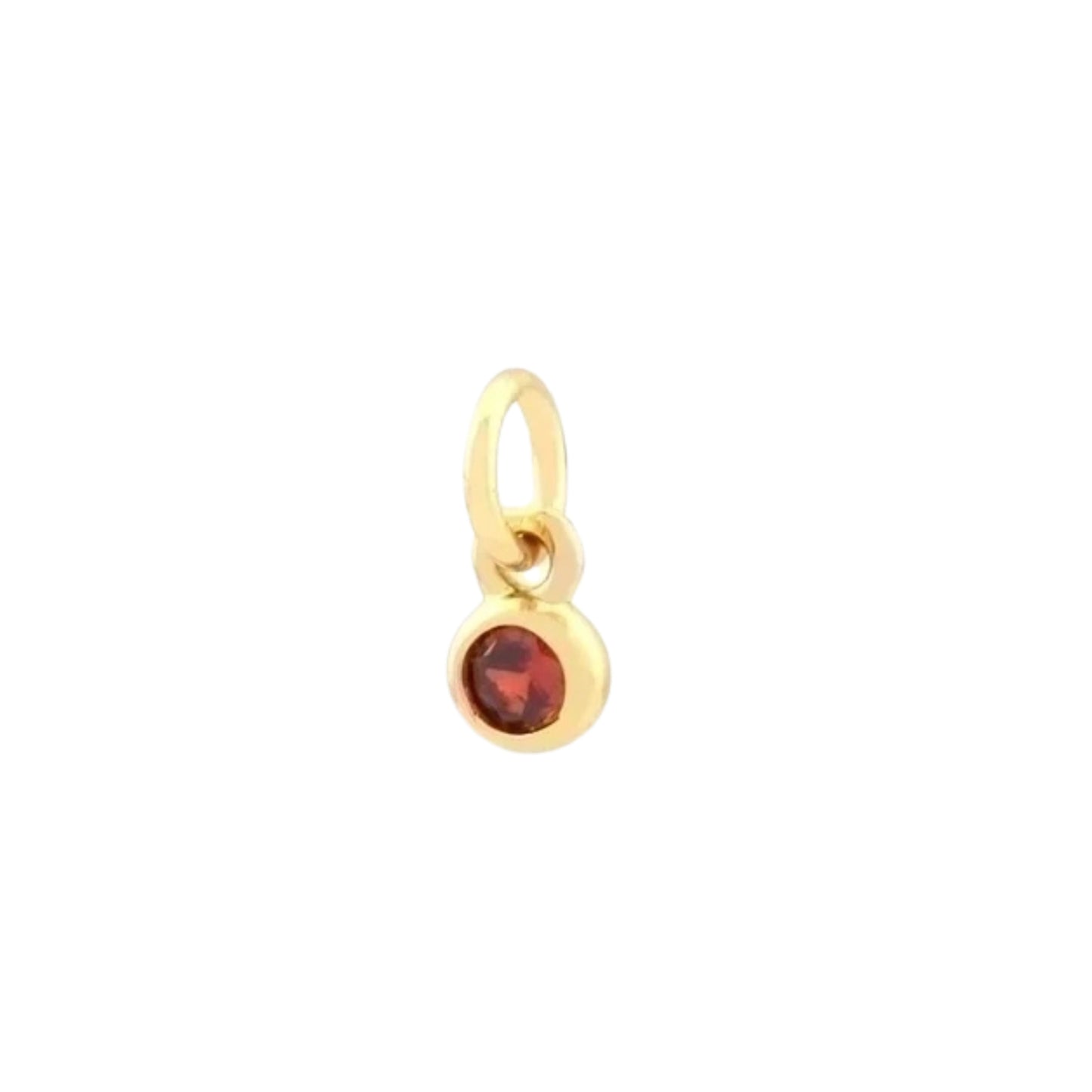 Charms BURGUNDY CRYSTAL