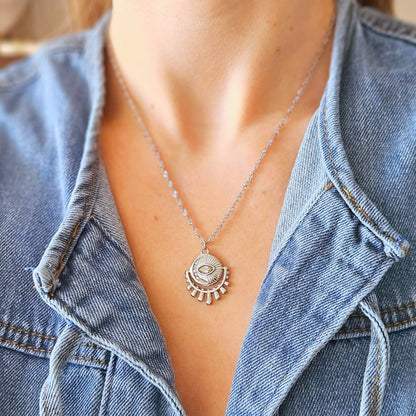Naszyjnik MISTIC EYE silver