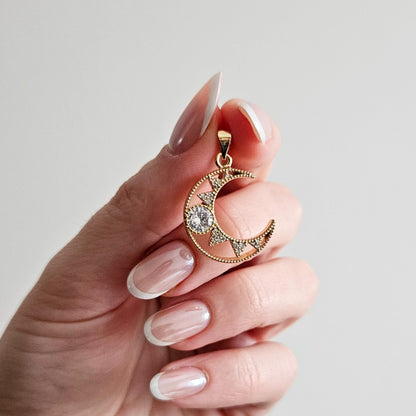 Charms CRYSTAL MOON