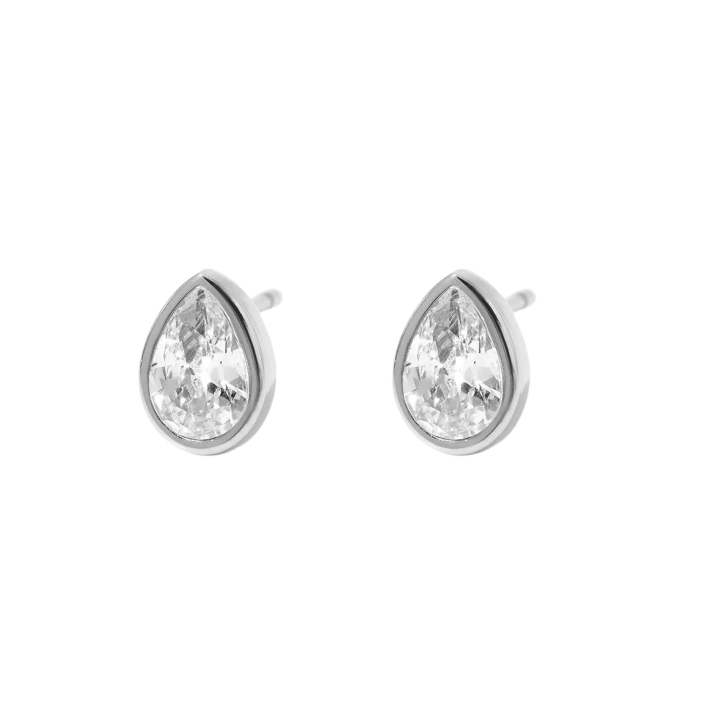 Kolczyki PURE DROP silver